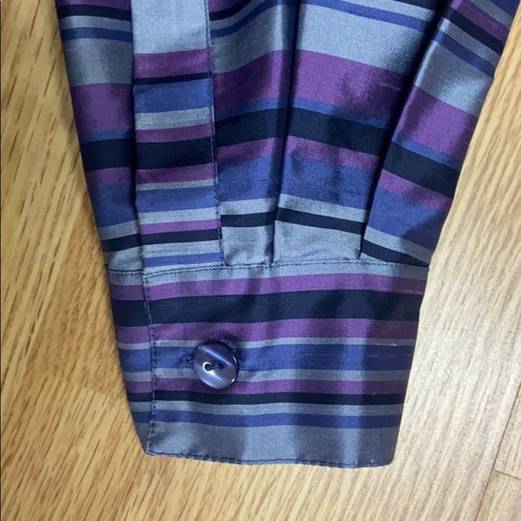 100% silk button up ladies shirt - Anna and Frank - Picture 4 of 4